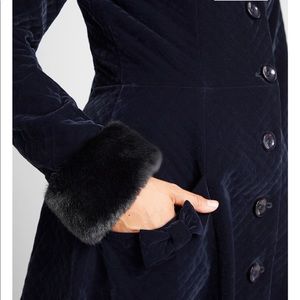 NWOT ModCloth x Collectif Quilted Coat